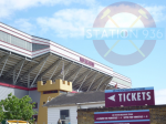 Cartello biglietteria settore "Sir Trevor Brooking" ad Upton Park