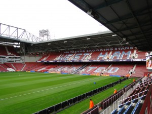 Sir Trevor Brooking Stand ad Upton Park