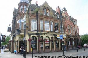 Il Denmark Arms Pub di East Ham, in zona Upton Park