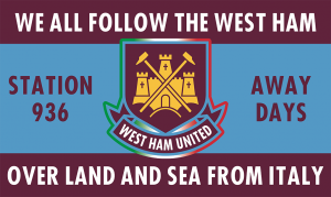Bandiera Station 936 versione "Away Days"