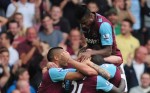 West Ham vs. Fulham 01/09/2012 celebrazione goal