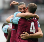 Kevin Nolan e Andy Carroll