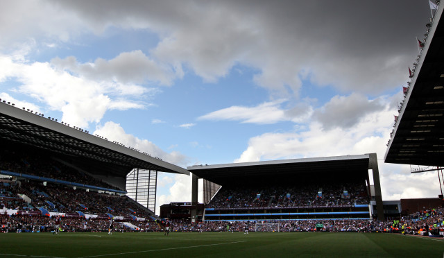 A general view of Villa Park stadium, ho