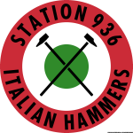 Station 936 Italian Hammers logo coccarda italiana