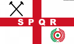 Bandiera West Ham United SPQR from Italy